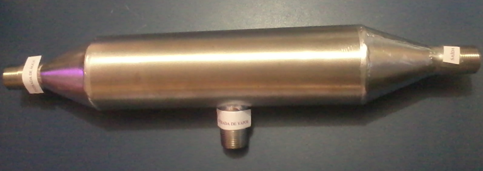 misturador de agua e vapor
